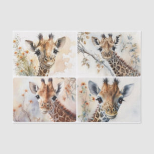 Baby Giraffes Tissuepapier
