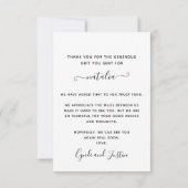 Baby Girl 4 Faire-part de naissance photo (Dos)