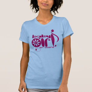 Baby Girl aan boord T-shirt