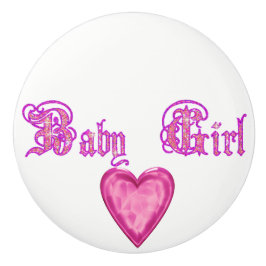 Baby Girl Bedroom Keramische Knop