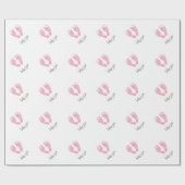 Baby Girl Cadeaupapier (Vlak)