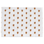 Baby Girl Dog Maroon Groot Cadeauzakje (Achterkant)