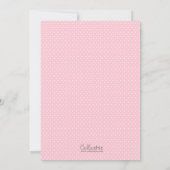 Baby Girl Douche Invitations Giraffe Jungle Animal (Dos)