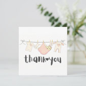 Baby Girl Douche Merci Coeur (Debout devant)