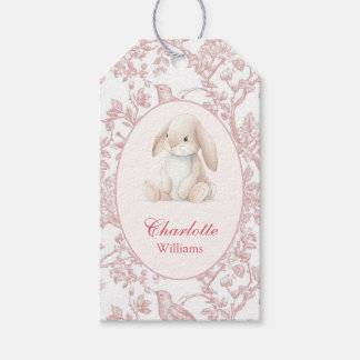 Baby Girl First Birthday Party Gift Tags Cadeaulabel