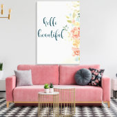 Baby Girl I Canvas Afdruk (Insitu (Woonkamer))