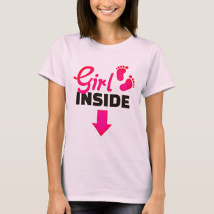 Baby Girl Inside T-shirt