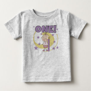 Baby Girl is One Birthday Tshirts and Gifts