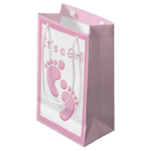 Baby Girl Little Feet New Baby SGB Klein Cadeauzakje