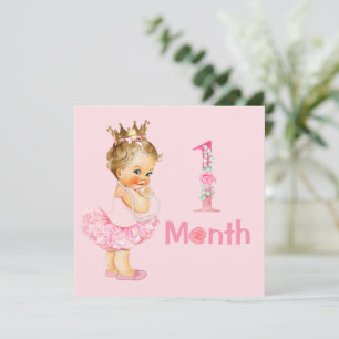 Baby Girl Monthly Milestone Markers Girl