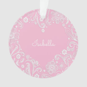Baby Girl NAME Faire-part de naissance Keepsaké ro