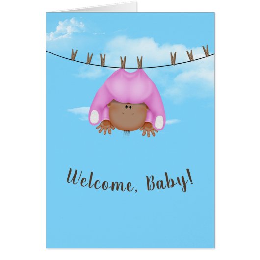 Baby Girl op Clothesline (Voorkant)