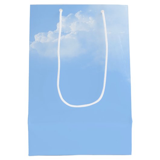 Baby Girl op Clothesline Medium Cadeauzakje (Achterkant)