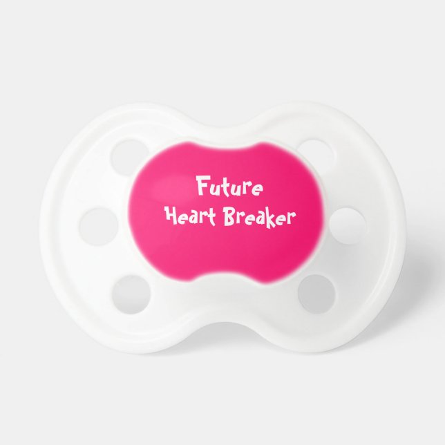 Baby Girl Pacifier Speen (Voorkant)
