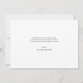 Baby Girl Photo Merci coeur script douche (Dos)