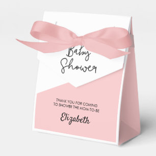 Baby Girl Pink Baby shower op maat Bedankdoosjes