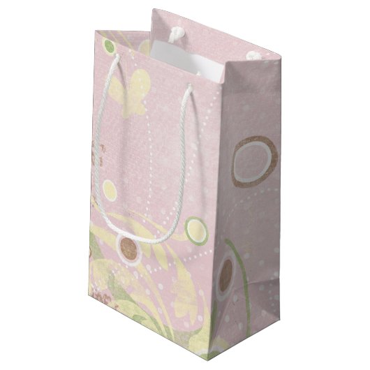 Baby Girl Pink Cadeau Sac (Dos Angle)