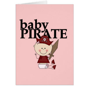 Baby Girl Pirate met zwaardshirts en cadeautjes