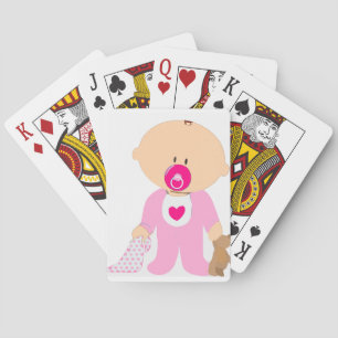 Baby Girl Pokerkaarten