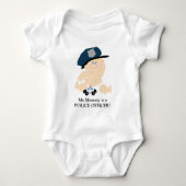 BABY GIRL POLITIEBUREAU COP Custom Shirt (Voorkant)