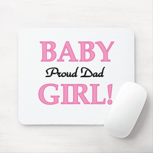 Baby Girl Proud Pap Muismat (Met muis)