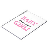 Baby Girl Proud Sister Gifts Notitieboek (Linkerzijde)
