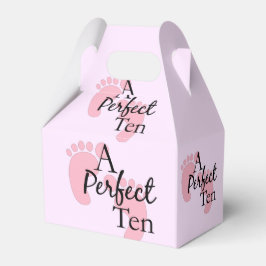 Baby Girl Shower Favor Box Bedankdoosjes