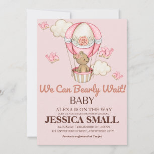 Baby girl shower Kaart