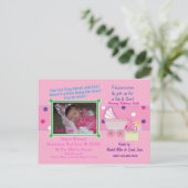 Baby Girl Sip & Voir carte postale Douche (Debout devant)