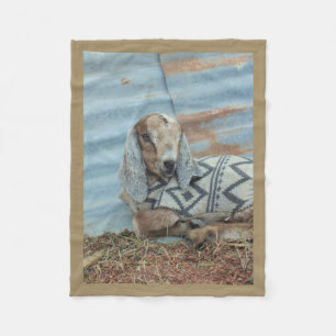 Baby Goat Fleece Blanket Deken