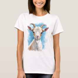 Baby Goat Smiling T-shirt