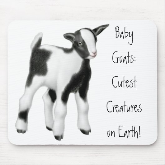 Baby Goats Mousepad Muismat (Voorkant)