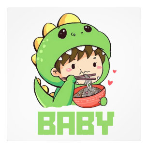 baby Godzilla Foto Afdruk