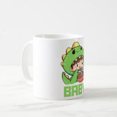 baby godzilla koffiemok (Voorkant links)