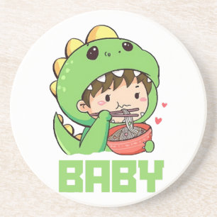 baby Godzilla Zandsteen Onderzetter