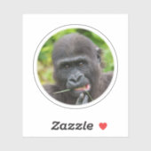 Baby Gorilla Cuteness Sticker (Vel)