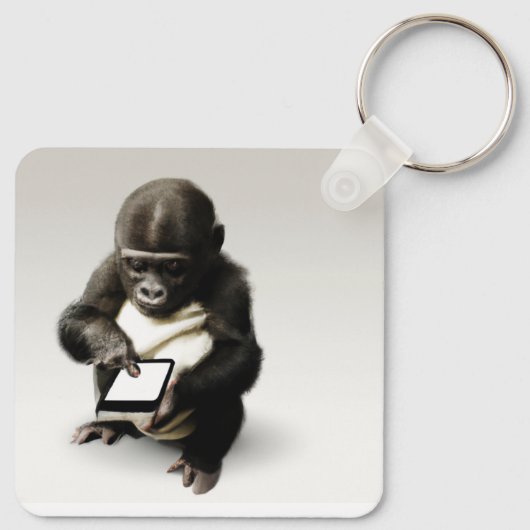 Baby gorilla Keyholder / チビゴリラのキーホルダー Gorilla Life Sleutelhanger (Achterkant)