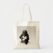 Baby gorilla tote bag / チビゴリラのトートバッグ Gorilla Life (Voorkant)
