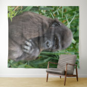 Baby Gorilla Wandkleed (In Situ (horizontaal))