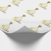 Baby Gosling on the Beach Cadeaupapier (Hoek)