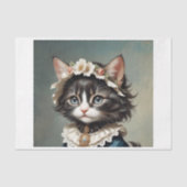 Baby gouvernante kitten tissuepapier (Voorkant)