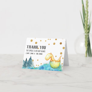 *~* Baby Green Dragon Boy Baby shower Merci