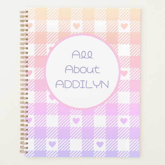 Baby groeit record op planner (Voorkant)