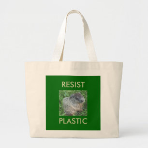 Baby Grondhog RESIST PLASTIC Canvas tas