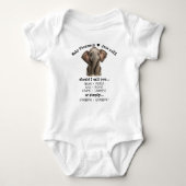 Baby grootouders Aankondiging Gepersonaliseerd Romper (Voorkant)