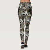 Baby Ground Squirrel Vrouwelijke Leggings (Achterkant)