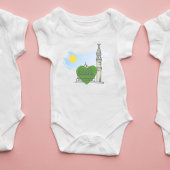 Baby Grow: Liefde Hart Masjid an-Nabawi Romper