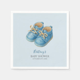 Baby gymschoenen sport baby shower servet