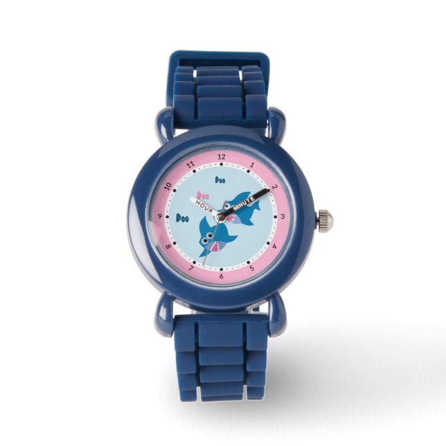 Baby-haaien Horloge (Voorkant)