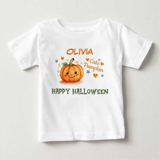 Baby Halloween Leuke Pompoen  (Voorkant)